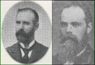 David Batey and Joseph Hart, circa 1890s - Hart-Batey90s